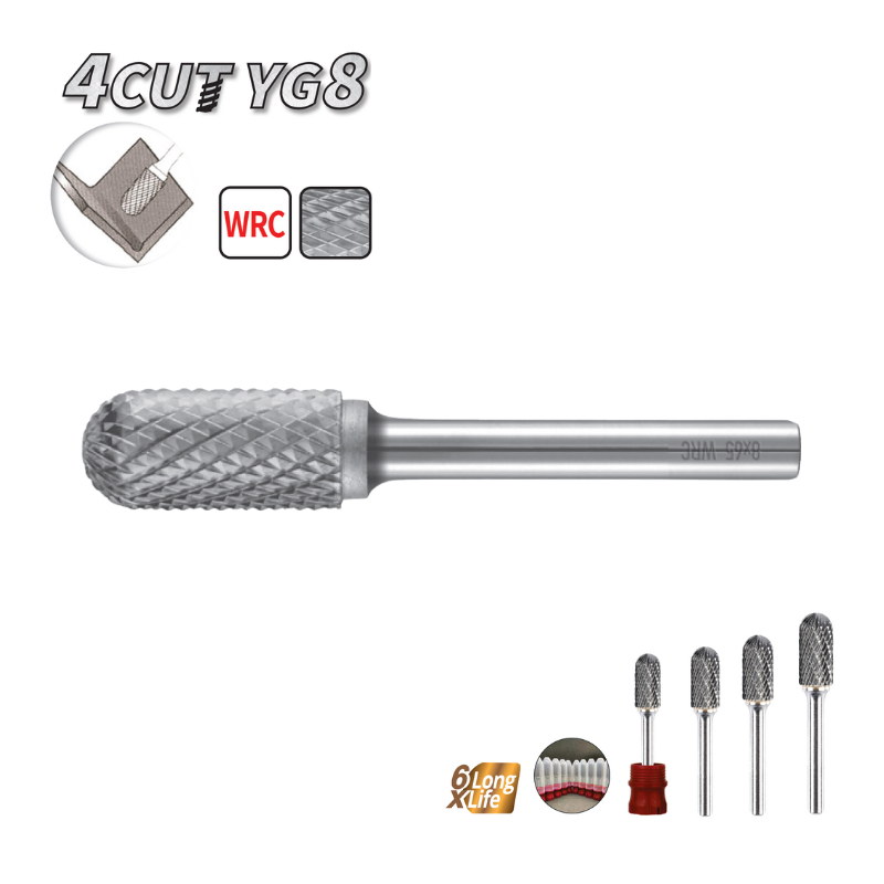 פצירה וידיה YG8 מסתובבת חרוט מלא 4CUT WRC B.Tech 0508728