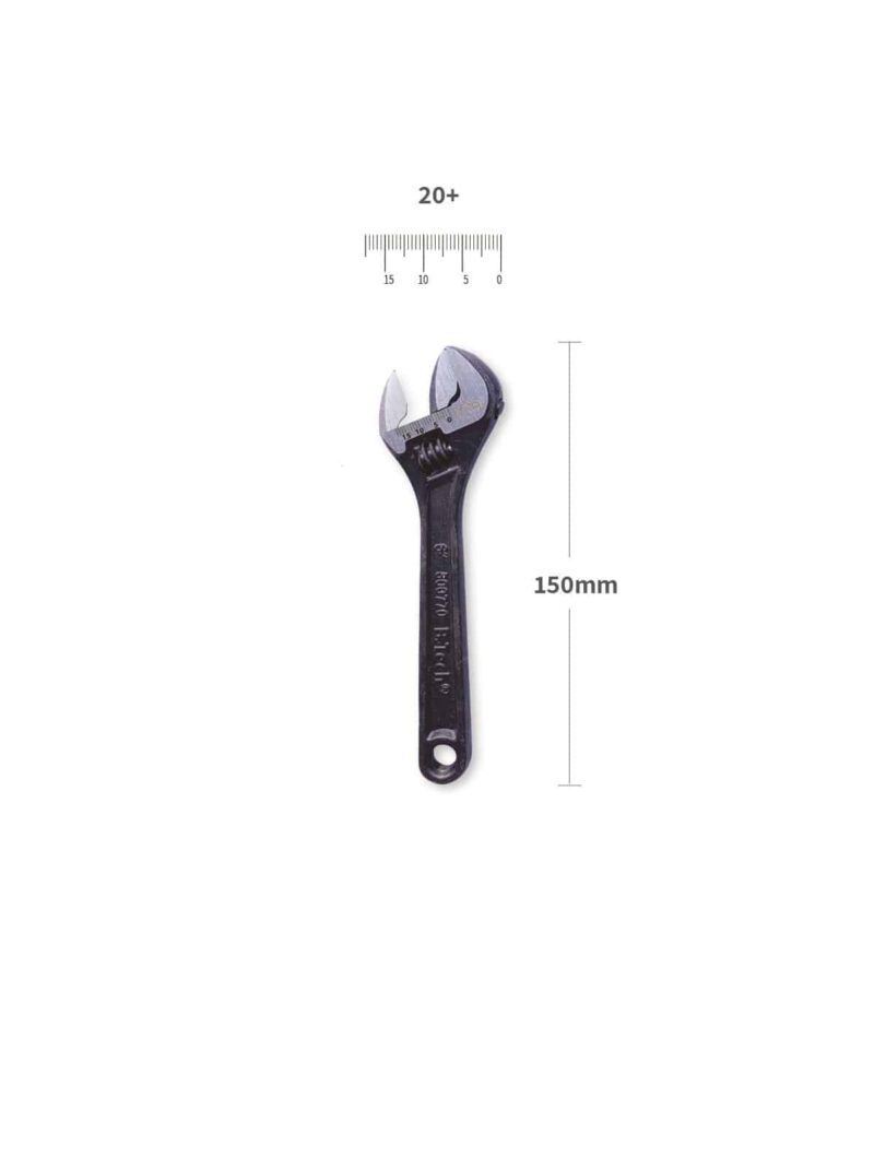 Adjustable wrench sharpening LEFT