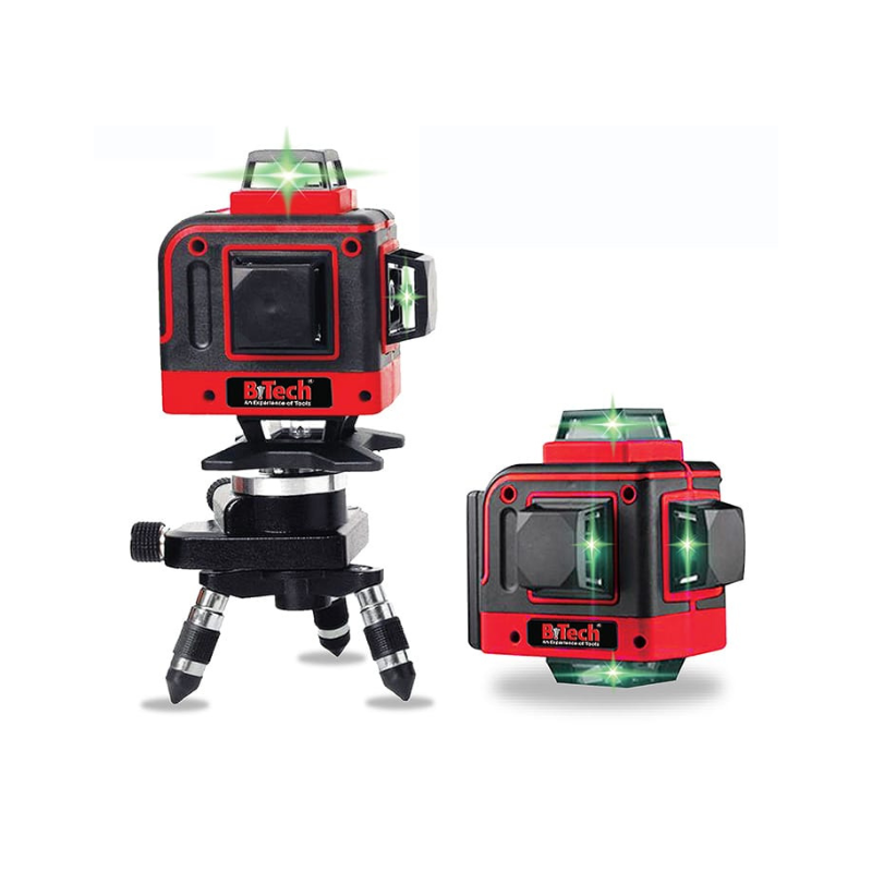 לייזר (ירוק) 16 קווים B.TECH 4D-XXX כולל אביזרים 0506093
