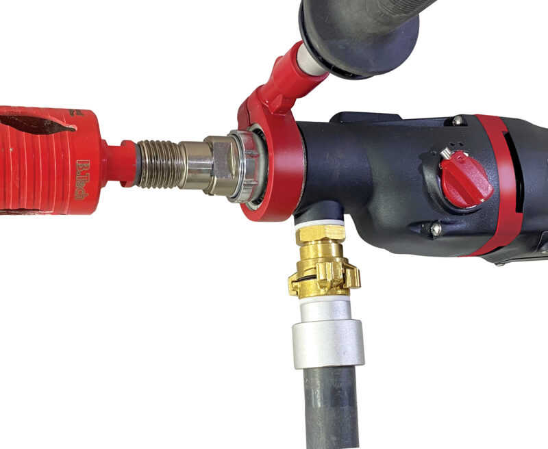 Vacuum cleaner connection