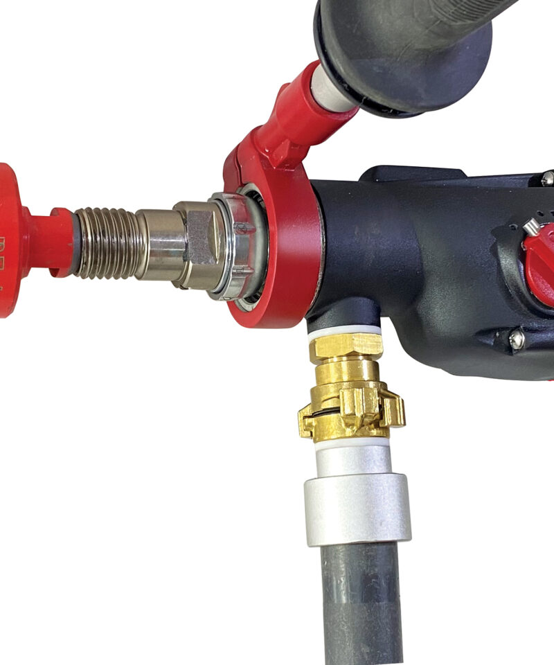 Vacuum cleaner connection