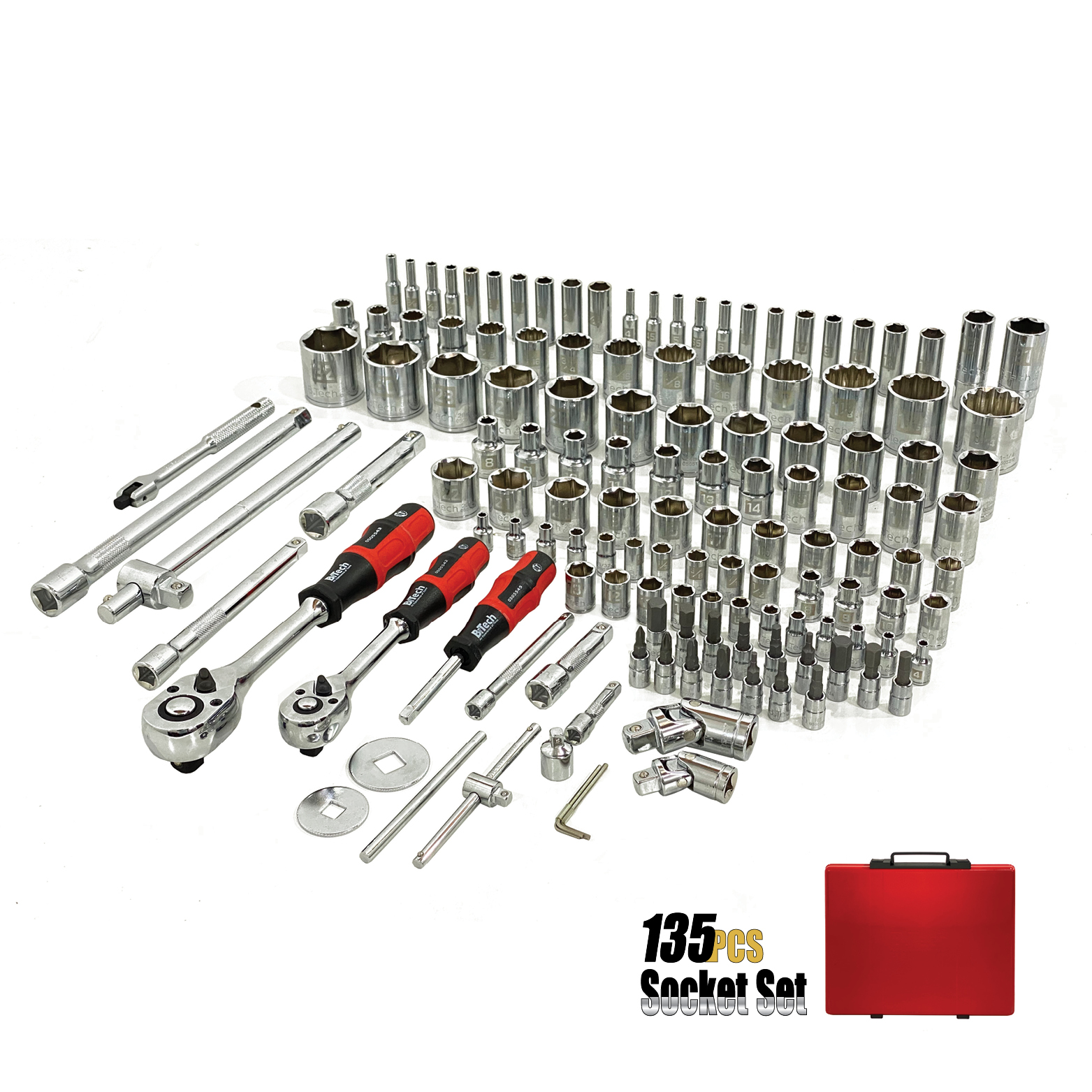 סט בוקסות ואביזרים MT 135 חלקים B.Tech 0505501